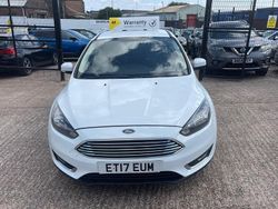 White Used 2017 Ford Focus Zetec Hatchback | £5,500