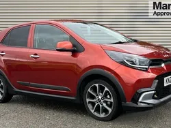 Orange Used 2023 Kia Picanto X-Line Hatchback | £15,590 (Fair price)