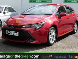 Scarlet flare pearl Used 2020 Toyota Corolla Estate | £14,995 (Fair price)