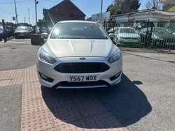 Silver Used 2017 Ford Focus ST-Line Hatchback | £7,690 (Good price)