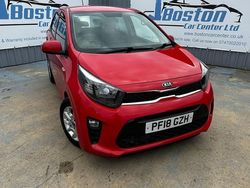 Red Used 2018 Kia Picanto 2 Hatchback | £5,599 (A bit pricey)