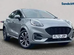Solar silver (premium paint) Used 2023 Ford Puma Gen-E ST-Line Hatchback | £17,249 (Fair price)