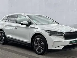 White Used 2024 Skoda Enyaq iV SUV | £27,950 (Fair price)