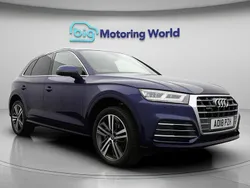 Blue Used 2018 Audi Q5 S-Line SUV | £22,000 (Good price)