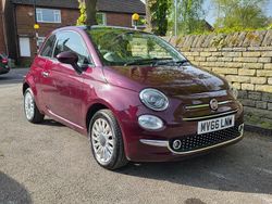Red Used 2016 Fiat 500 Lounge Hatchback | £5,800 (Fair price)