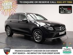 Black Used 2017 Mercedes GLC220 AMG line SUV | £16,790 (Fair price)