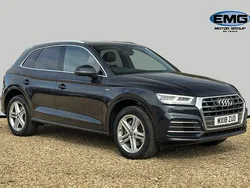 Blue Used 2018 Audi Q5 S-Line SUV | £20,995 (Good price)