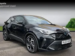 Black Used 2023 Toyota C-HR Design SUV | £21,396 (Fair price)