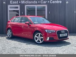 Red Used 2018 Audi A3 Sportback Sport Hatchback | £8,495 (A bit pricey)