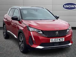 Red Used 2022 Peugeot 3008 Premium | £19,696