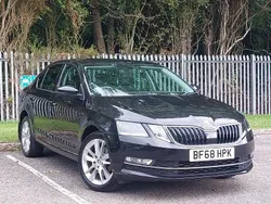 Black Used 2018 Skoda Octavia SE L Hatchback | £13,698 (Fair price)