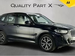 Black Used 2021 BMW X3 M Sport SUV | £29,300 (Good price)