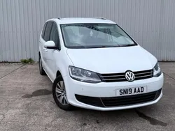 White Used 2019 VW Sharan SE MPV | £20,299 (Fair price)