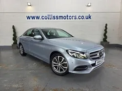 Silver Used 2014 Mercedes C200 Sedan | £11,295 (Fair price)