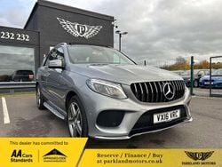 Silver Used 2016 Mercedes GLE350 AMG Line Premium SUV | £18,495 (Good price)