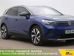 Blue Used 2021 VW ID.4 Pro Performance SUV | £16,385 (Fair price)
