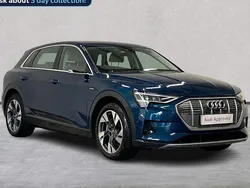 Blue Used 2020 Audi e-tron Comfort SUV | £21,898 (Fair price)