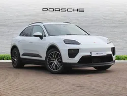 White New 2025 Porsche Macan 4 Electric SUV | £67,550