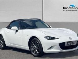 White Used 2019 Mazda MX5 Cabriolet | £14,500 (Super price)