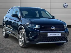Black Used 2024 VW T-Cross R-line SUV | £23,490 (Expensive)