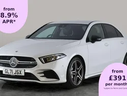 White Used 2022 Mercedes A35 AMG Executive Sedan | £24,858 (Fair price)