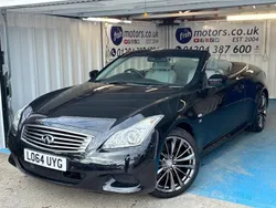 Black Used 2015 Infiniti Q60 Premium Cabriolet | £11,990