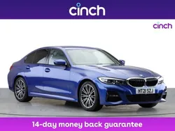 Blue Used 2021 BMW 320 M Sport Sedan | £22,349 (Fair price)