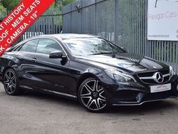 Black Used 2014 Mercedes E400 AMG line Coupe | £11,949