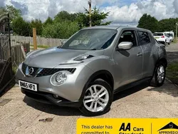 Silver Used 2015 Nissan Juke Acenta Premium SUV | £4,495 (Fair price)