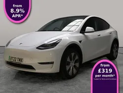 White Used 2022 Tesla Model Y Long Range SUV | £23,613 (Good price)