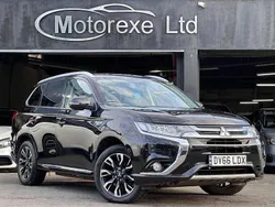 Black Used 2016 Mitsubishi Outlander P-HEV Estate | £10,750 (A bit pricey)