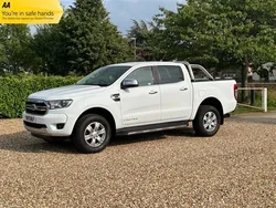 White Used 2022 Ford Ranger Limited Pickup | £16,799