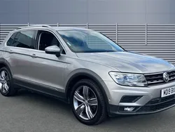 Silver Used 2019 VW Tiguan Match SUV | £18,200 (Good price)