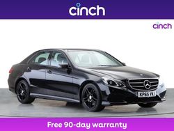 Black Used 2015 Mercedes E350 Premium Sedan | £14,299 (Fair price)