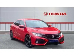 Red Used 2019 Honda Civic SR Hatchback | £14,195 (Fair price)