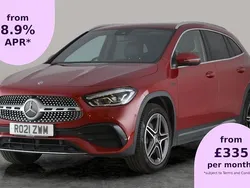 Red Used 2021 Mercedes GLA250 Exclusive SUV | £23,381 (Fair price)