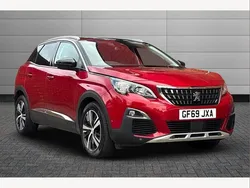 Ultimate red Used 2019 Peugeot 3008 Allure SUV | £9,495 (Fair price)