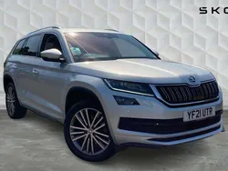 Silver Used 2021 Skoda Kodiaq LAURIN & KLEMENT SUV | £31,750 (A bit pricey)