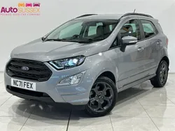 Silver Used 2022 Ford Ecosport ST-Line SUV | £12,995 (Good price)