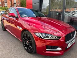 Red Used 2015 Jaguar XE R-Sport Sedan | £11,290 (Fair price)