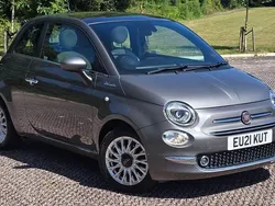 Grey Used 2021 Fiat 500 Dolcevita Hatchback | £9,795 (Fair price)
