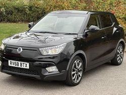 Black Used 2018 Ssangyong (KGM) Tivoli SUV | £8,600