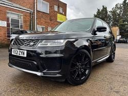 Black Used 2021 Land Rover Range Rover Sport HSE SUV | £33,675 (Fair price)