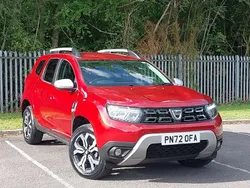 Red Used 2022 Dacia Duster Prestige SUV | £14,498 (Fair price)