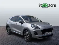 Silver Used 2022 Ford Puma Titanium SUV | £18,995 (Fair price)