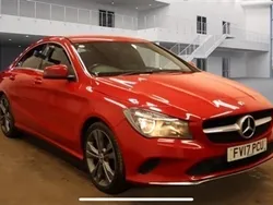Red Used 2017 Mercedes CLA200 Coupe | £10,495 (Good price)