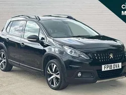 Black Used 2018 Peugeot 2008 GT-line SUV | £7,365 (Fair price)