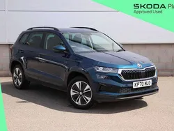 Blue Used 2022 Skoda Karoq SE Drive SUV | £14,345 (Fair price)