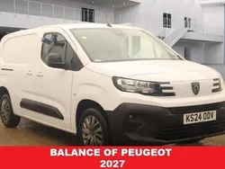 White Used 2024 Peugeot Partner S MPV | £16,995 (Expensive)