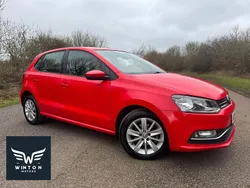 Red Used 2015 VW Polo SE Hatchback | £5,795 (Good price)